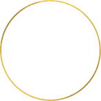 Gold Circle Border